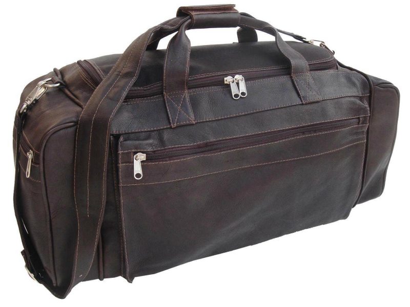 Piel Large Leather Duffel