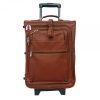 Piel Leather 19" Multi-Pocket Wheeler