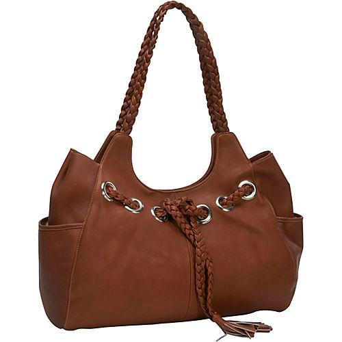 Piel Leather Braided Hobo