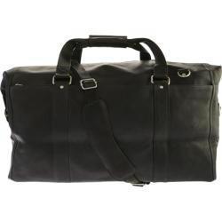 Piel Leather Extra Large Zip-Pocket Duffel