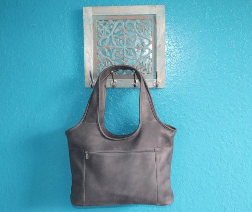 Piel Leather Laptop Hobo 12