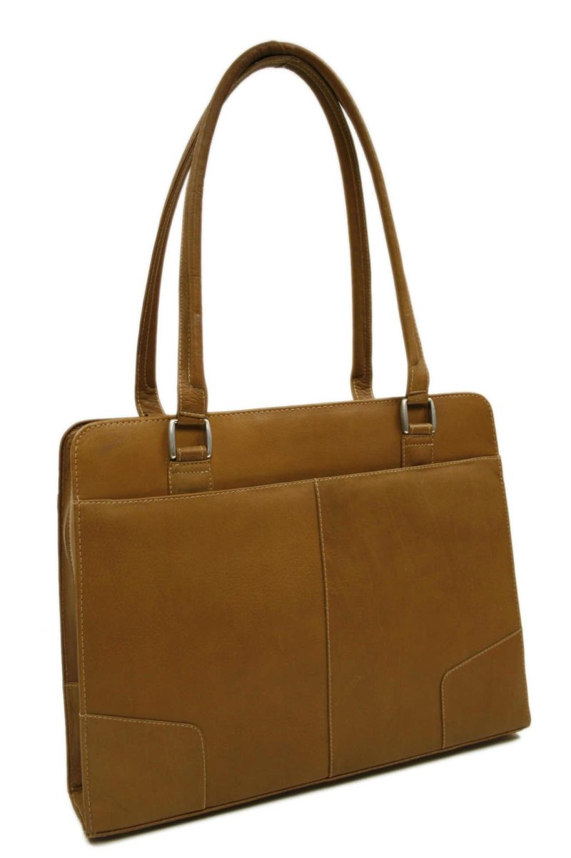 Piel Leather Laptop Shoulder Tote