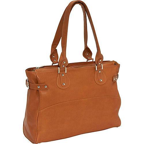 Piel Leather Large Ladies Side Strap Tote