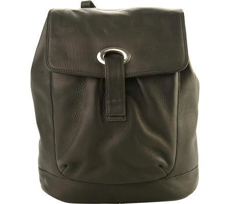 Piel Leather Large Oval Loop Backpack