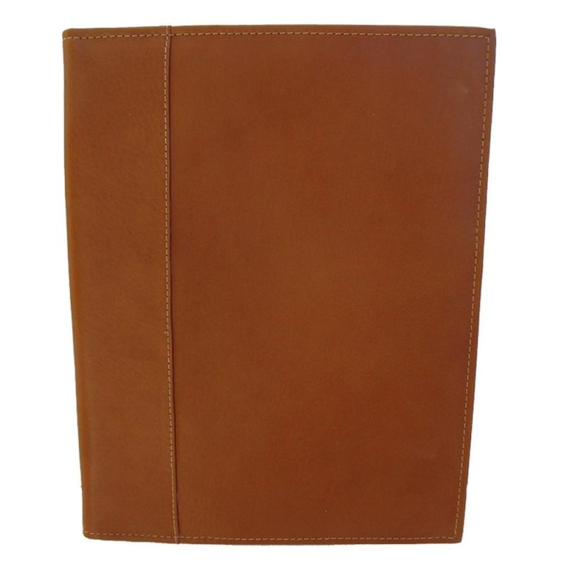 Piel Leather Letter-Size Padfolio with Organizer