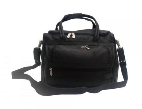 Piel Leather Small Computer Carry-All Bag