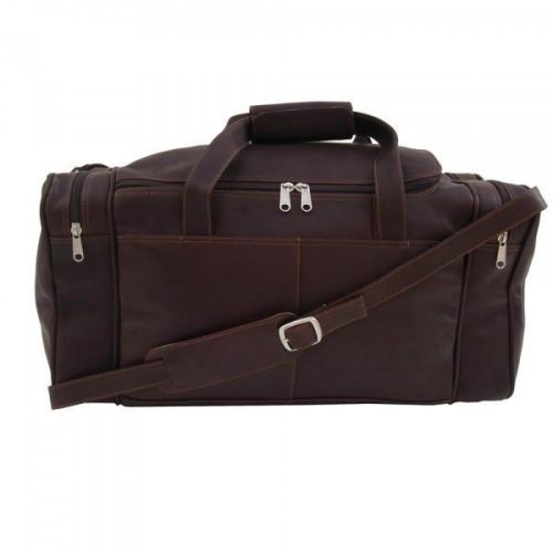 Piel Leather Small Duffel Bag