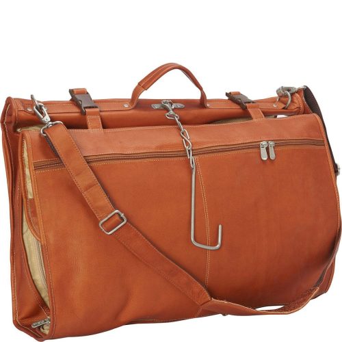 Piel Leather Tri-Fold Garment Bag