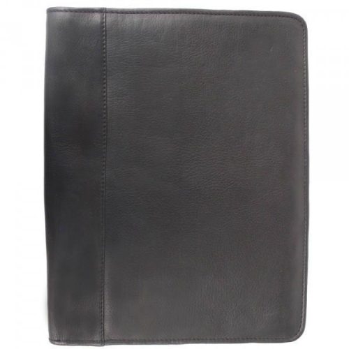 Piel Leather Zippered Padfolio