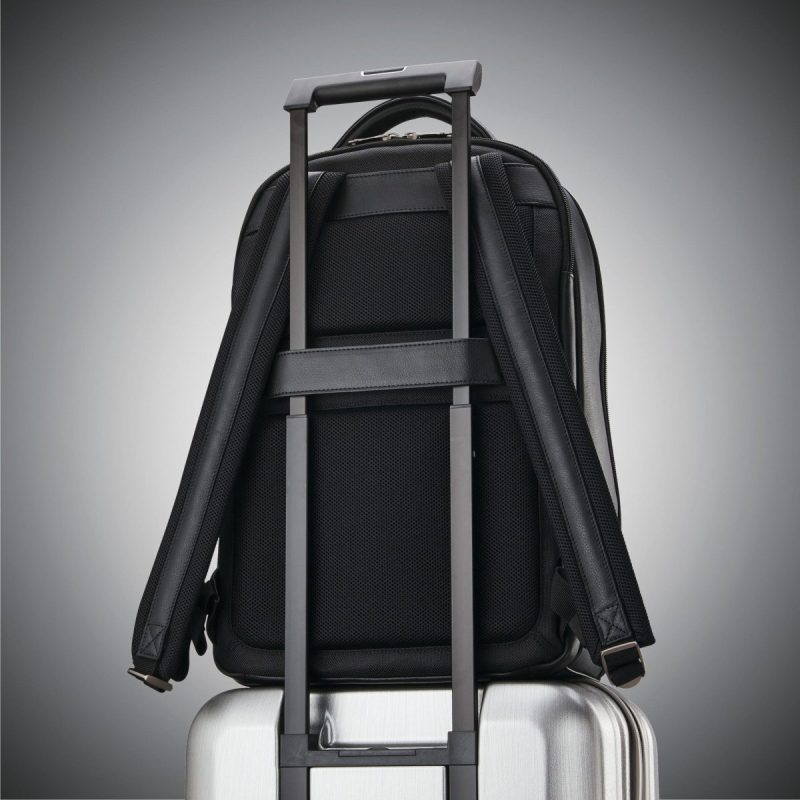 Samsonite Classic Leather Backpack 5