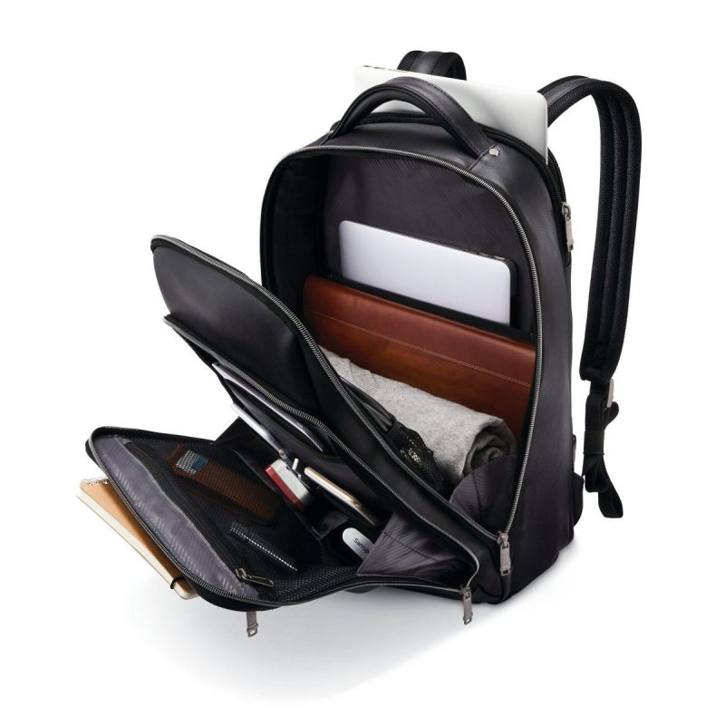 Samsonite Classic Leather Backpack 9