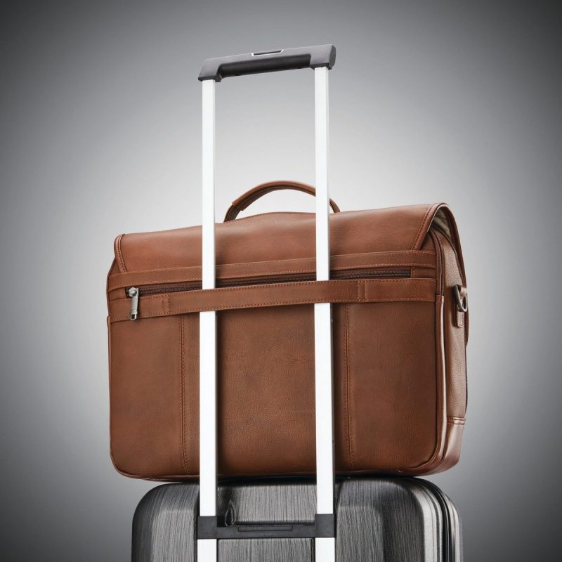 Samsonite Classic Leather Flapover 10