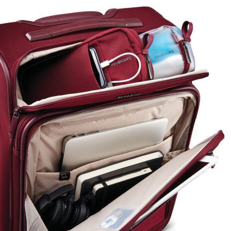 Samsonite Silhouette 17 Softside Carry On Expandable Spinner 14