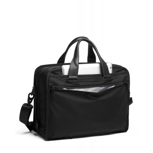 TUMI Alpha 3 Expandable Organizer Laptop Brief 6