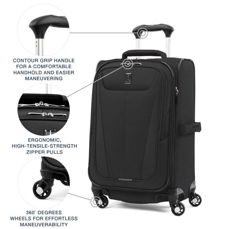 Travelpro Maxlite 5 Lightweight 21 Expandable Carry On Spinner 8 9ca1c833 0045 4a66 9fa7 3caac1d6a187