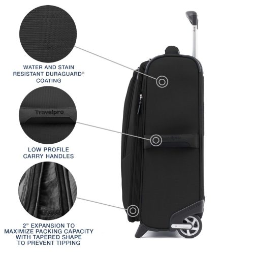 Travelpro Maxlite 5 Lightweight International Expandable Carry On Rollaboard 7 12b5cc40 9f5c 43a6 99ba 1c17b1530ff6