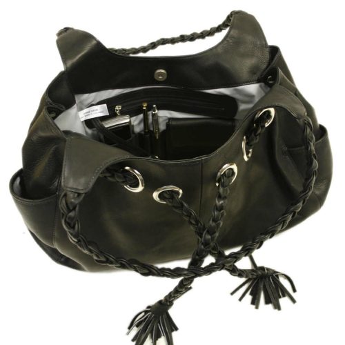 piel leather braided hobo 4