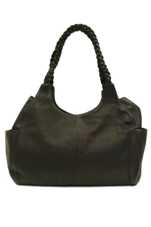 piel leather braided hobo 6