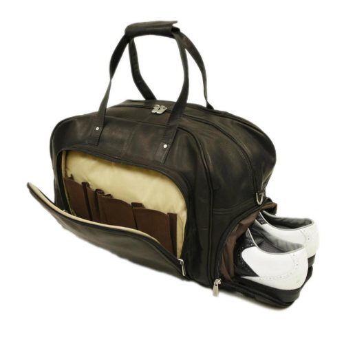 piel leather deluxe carry on duffel 3