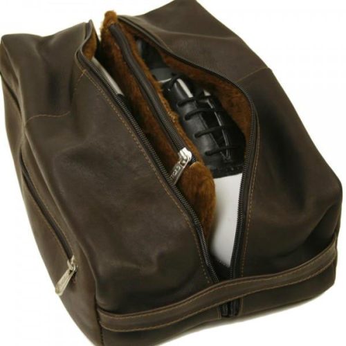 piel leather deluxe shoe bag 2