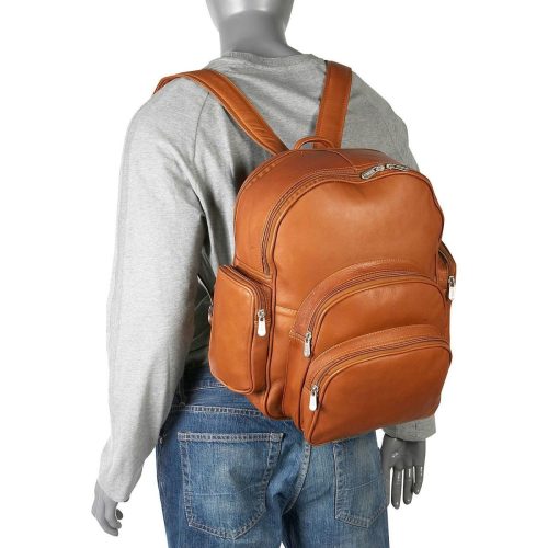 piel leather expandable backpack 6