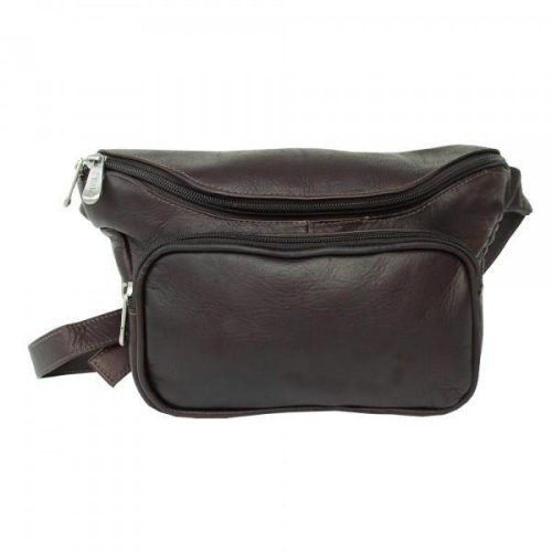 piel leather large classic waist bag 5