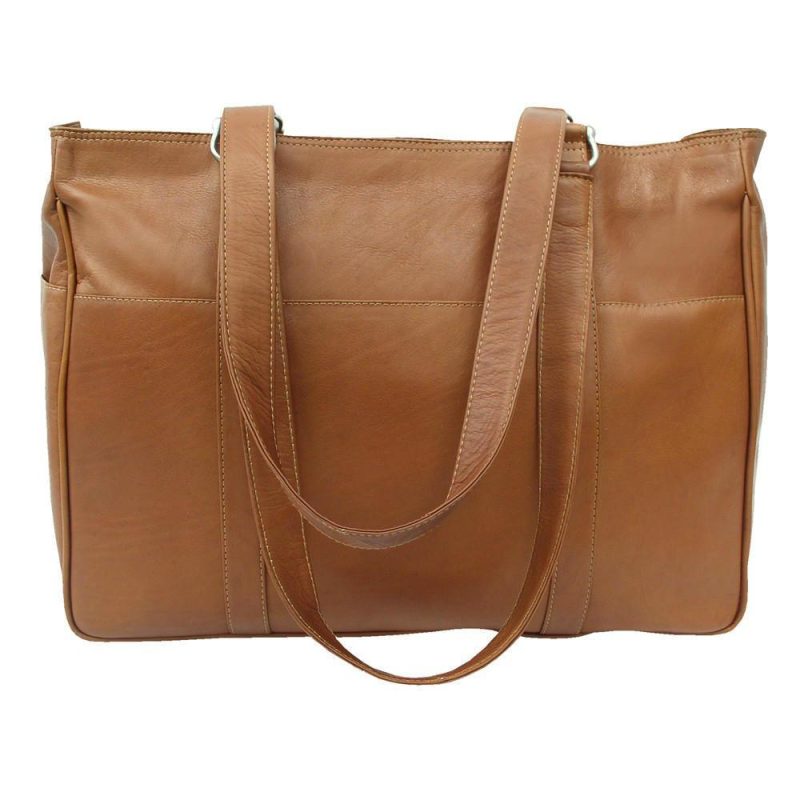 piel leather medium shopping bag 5