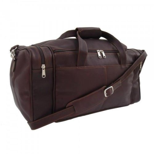 piel leather small duffel bag 3