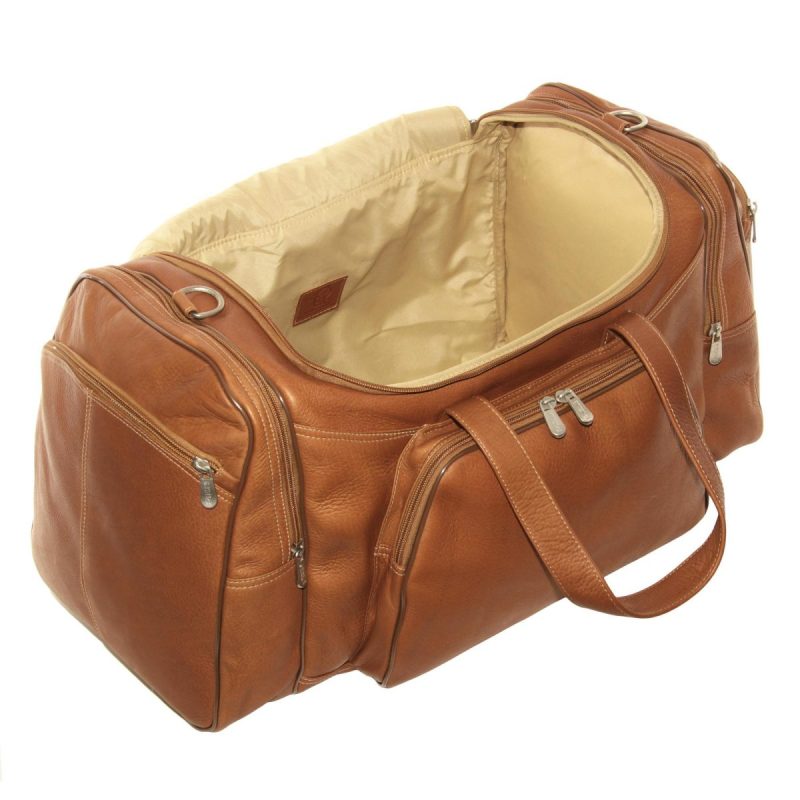 piel leather sports duffel 2