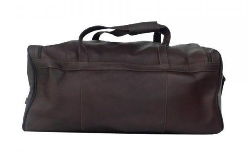 piel leather travelers select medium duffel bag 5