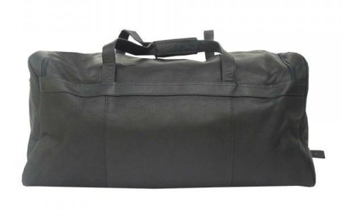 piel leather travelers select medium duffel bag 6