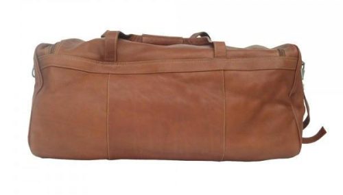 piel leather travelers select medium duffel bag 7